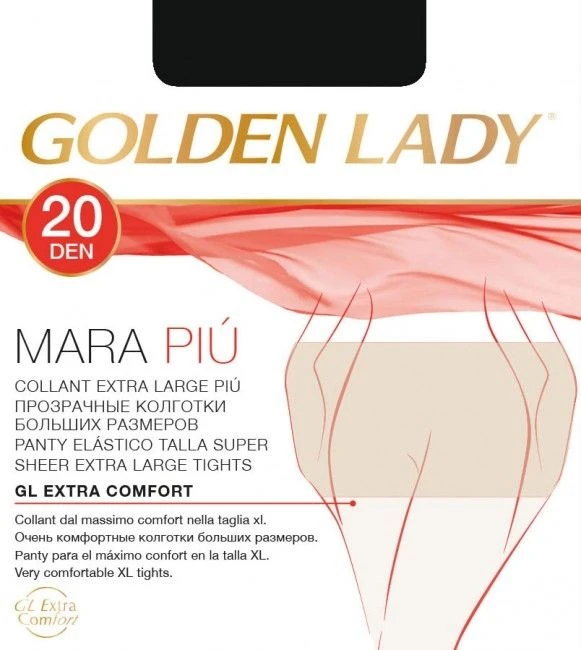 Collant Velato 20 Den XXL Golden Lady Art. Mara Piu' - immagine 2