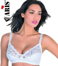 Reggiseno Microfibra E Pizzo Coppa D Aris 1834