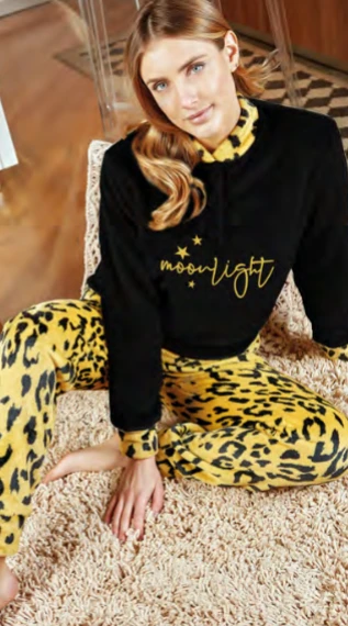 Pigiama Donna Coral Pile Nottingham 35759