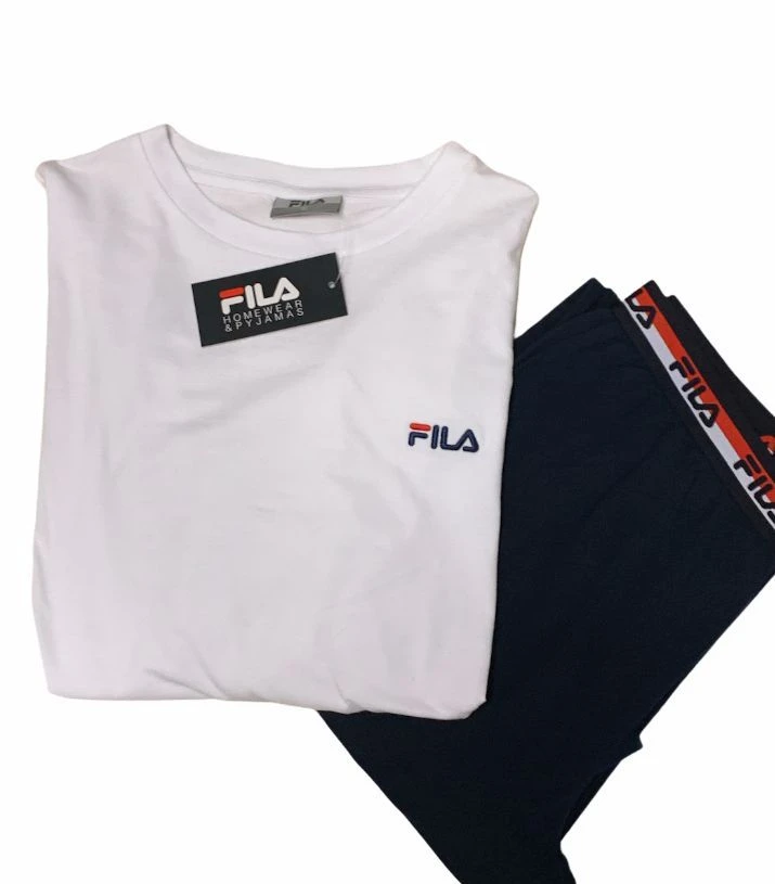 Pigiama Donna Cotone Caldo Invernale Fila 4073 - immagine 2