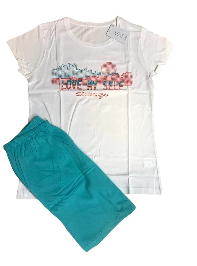 Completo Donna Corto 100% Cotone IL GRANCHIO Lady 5051 Outlet