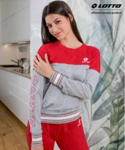 Pigiama Donna Cotone Jersey Lotto 5133 Outlet