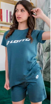 Completo Donna Corto Cotone 100% Lotto 5165 Outlet - immagine 3