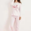 Pigiama Donna Cotone Jersey Enrico Coveri 5176 Outlet