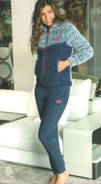 Tuta Donna Pile Sherpa Lotto 6039 - immagine 2