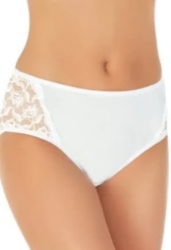 Slip Donna Midi Cotone Modal E Pizzo Nottingham 6102