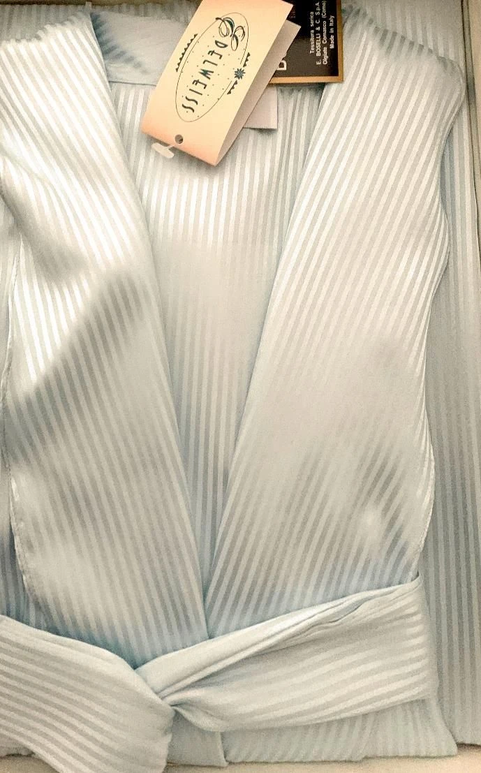 Vestaglia Donna Raso Boselli Edelweiss 1977 Fine Serie Special Price - immagine 4