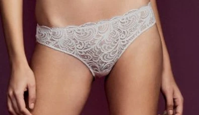 Slip Donna Brasiliana In Pizzo Senza Cuciture Lormar Frizzate - immagine 2