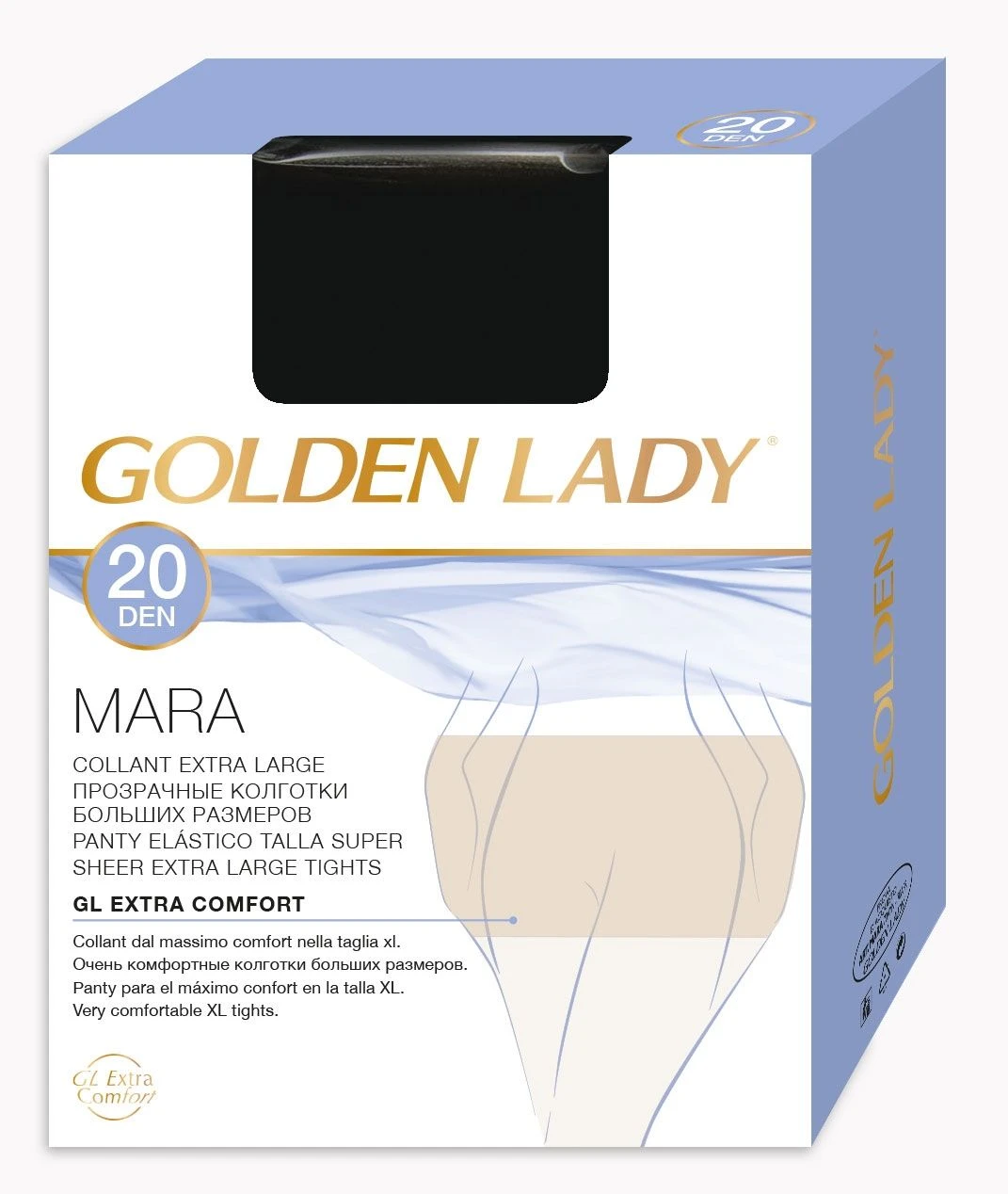 Collant Velato 20 Den XL Golden Lady Art. Mara