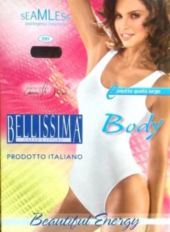 Body Canottiera Spalla Larga Seamless Bellissima