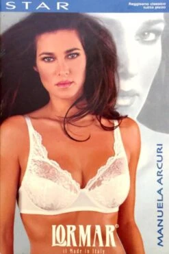 Reggiseno Con Ferretto Tutto Pizzo Copa C Lormar Star Outlet