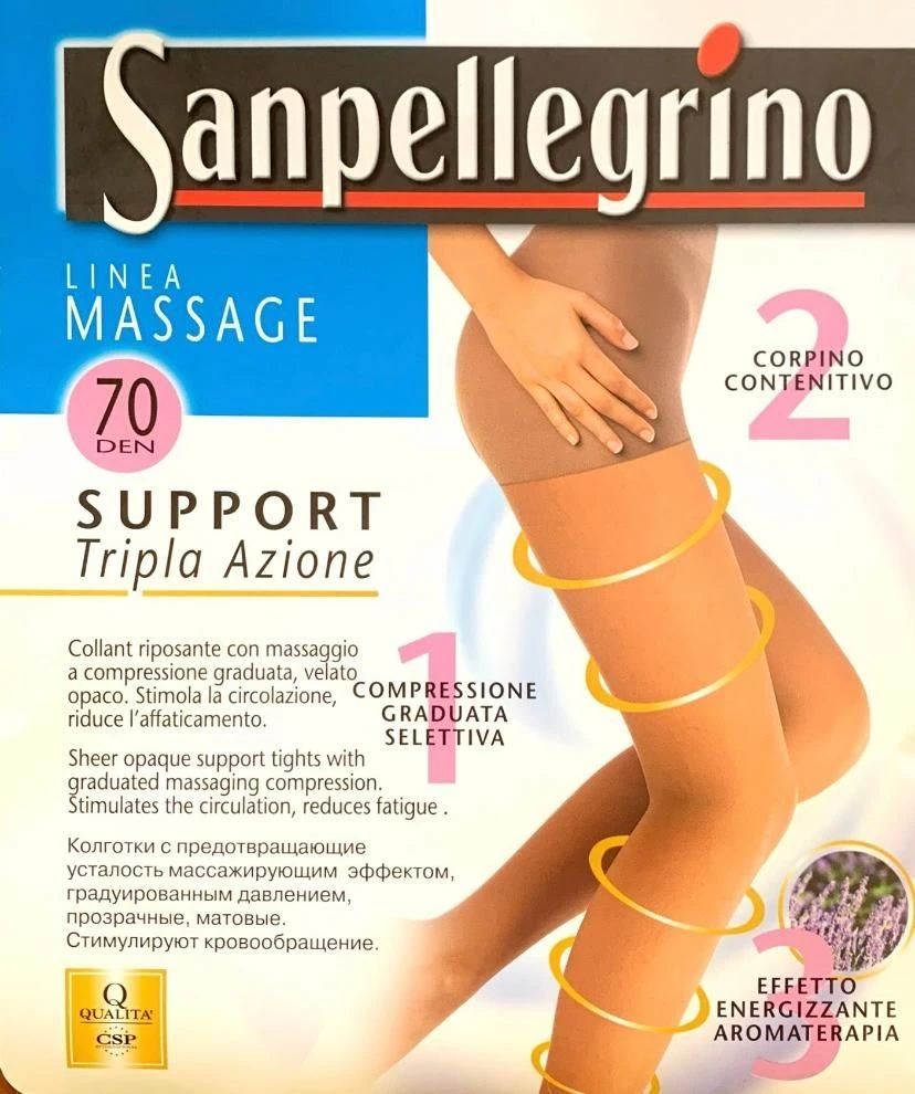 Collant Riposante Compressione Graduata Sanpellegrino Support 70