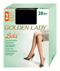 Collant Velato 20 Den Golden Lady Art. Leda - immagine 2