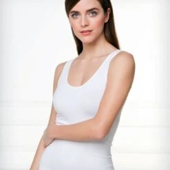 Canottiera Donna Spalla Larga Bellissima Art 053